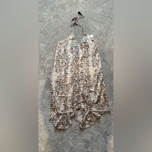 Snake Pattern Dress
